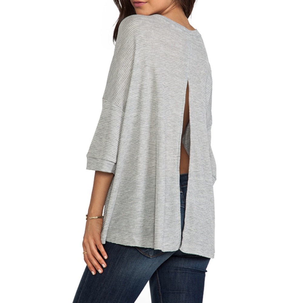 Free people oversized story telling top